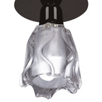 M8625BC/1 Amel Ceiling 1 Light Black Chrome