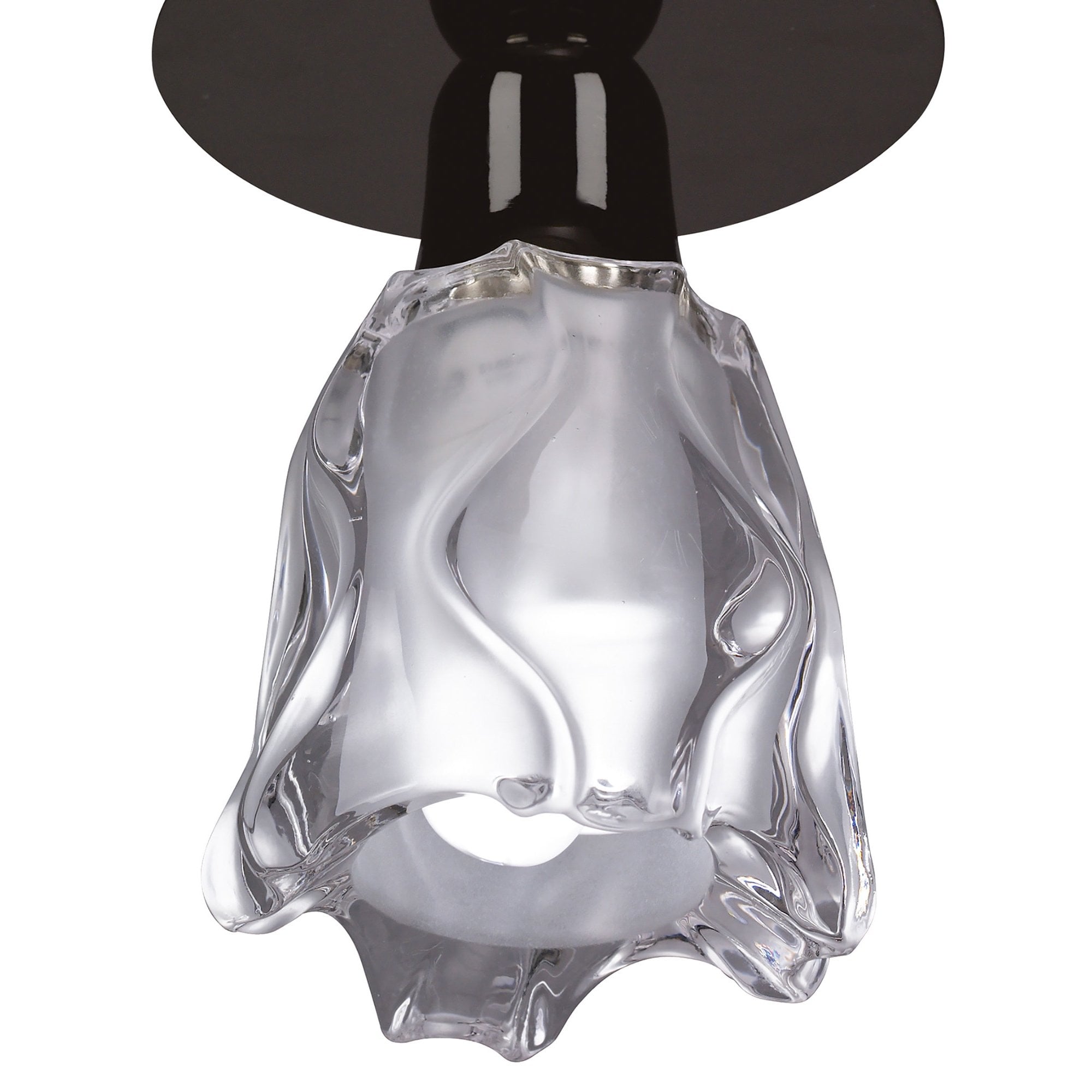 M8625BC/1 Amel Ceiling 1 Light Black Chrome