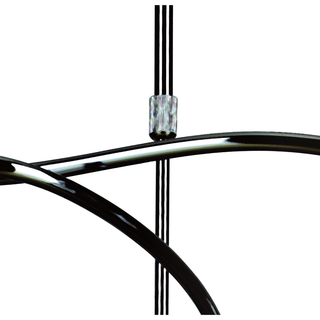 M8620BC/1 Amel Telescopic 8 Light Black Chrome