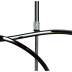 M8620BC/1 Amel Telescopic 8 Light Black Chrome