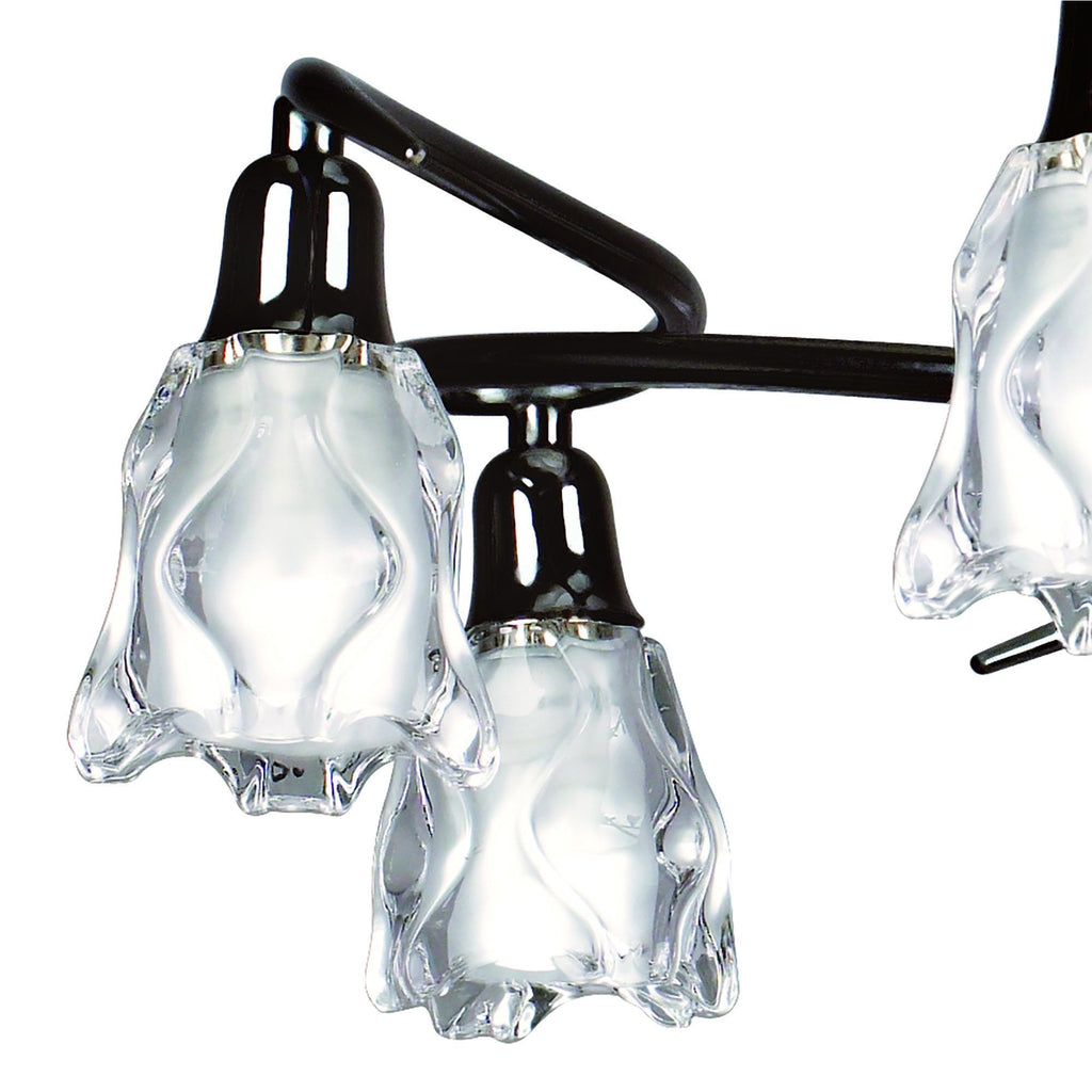 M8620BC/1 Amel Telescopic 8 Light Black Chrome