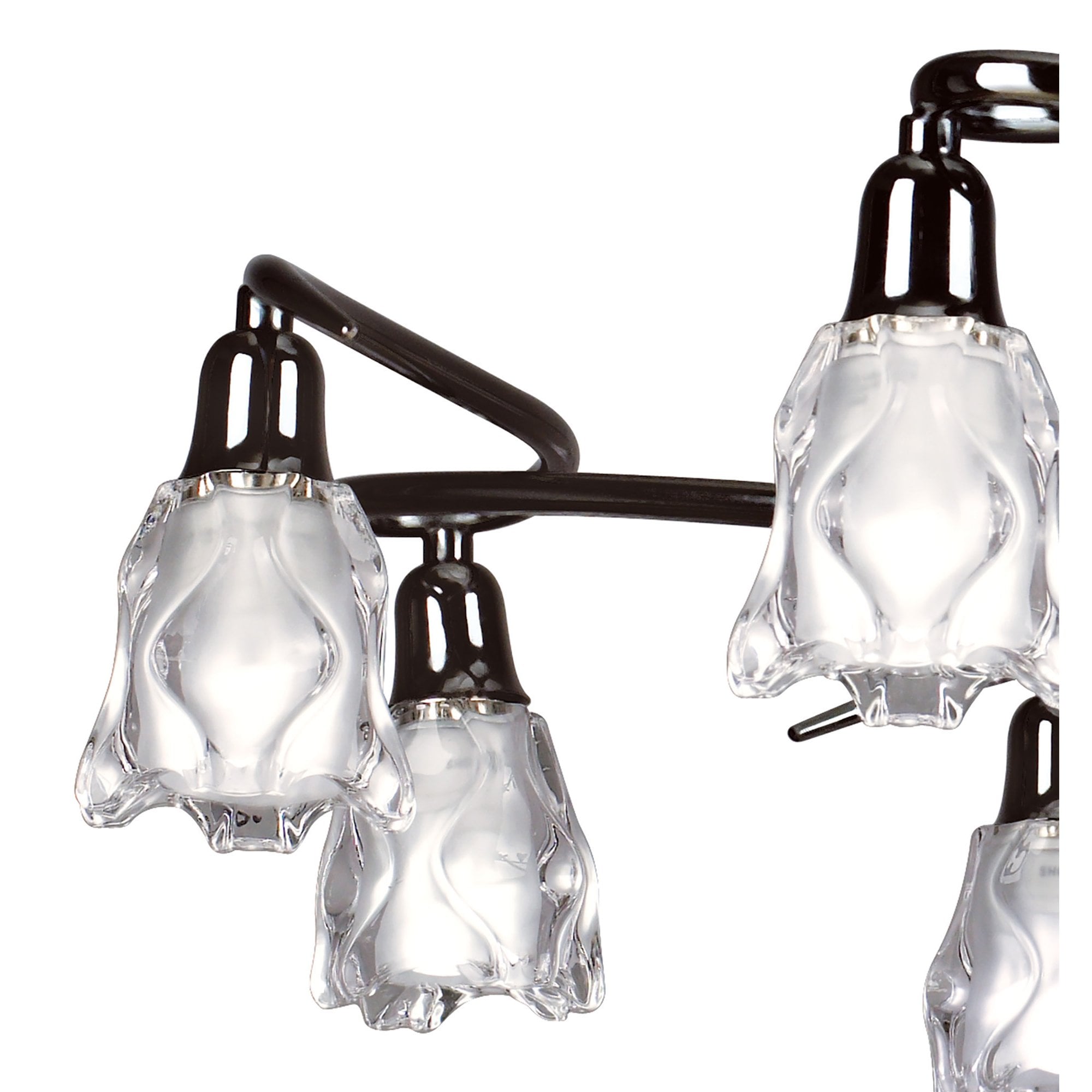 M8620BC/1 Amel Telescopic 8 Light Black Chrome