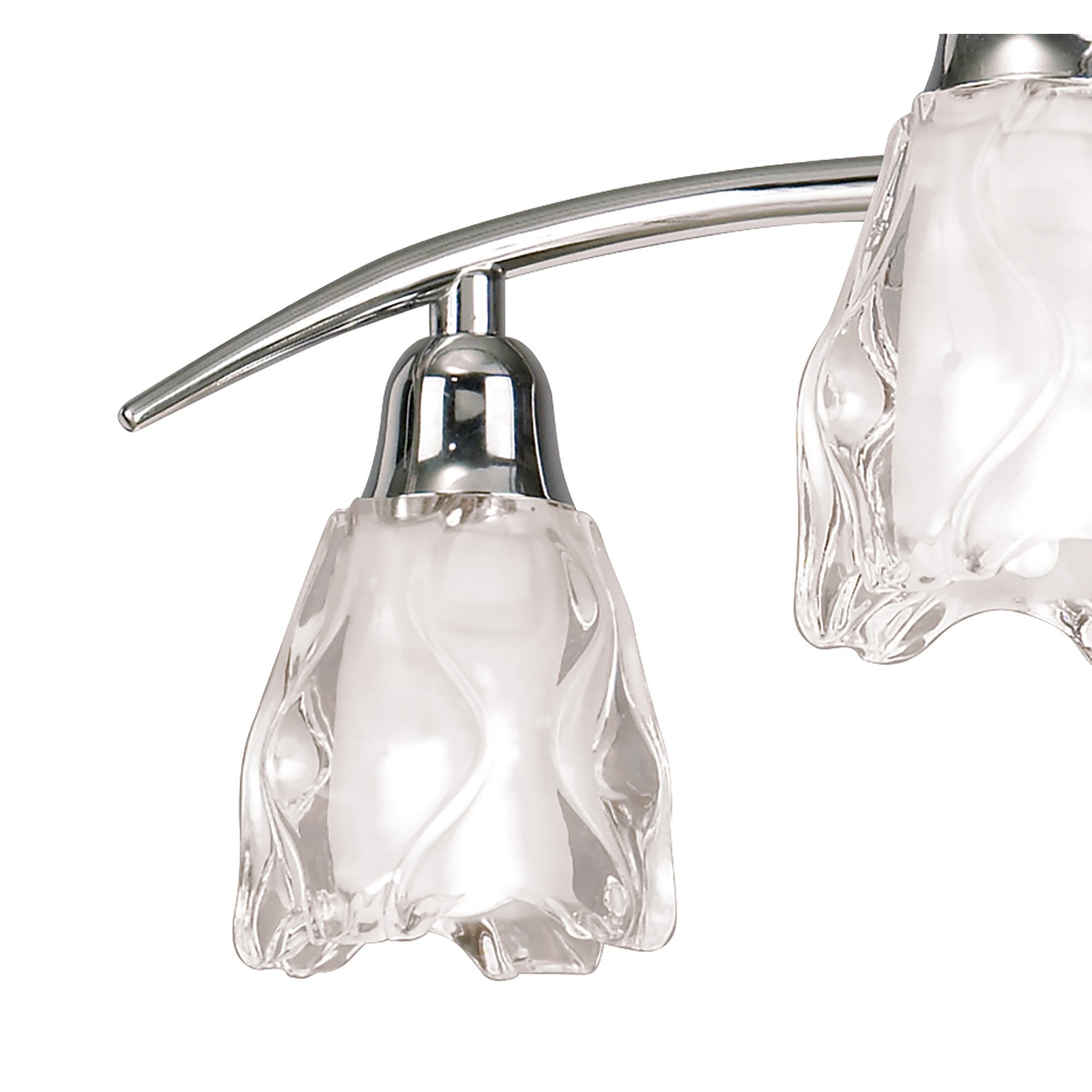 M8622/1 Amel Telescopic Convertible To Semi Flush 4 Light Polished Chrome