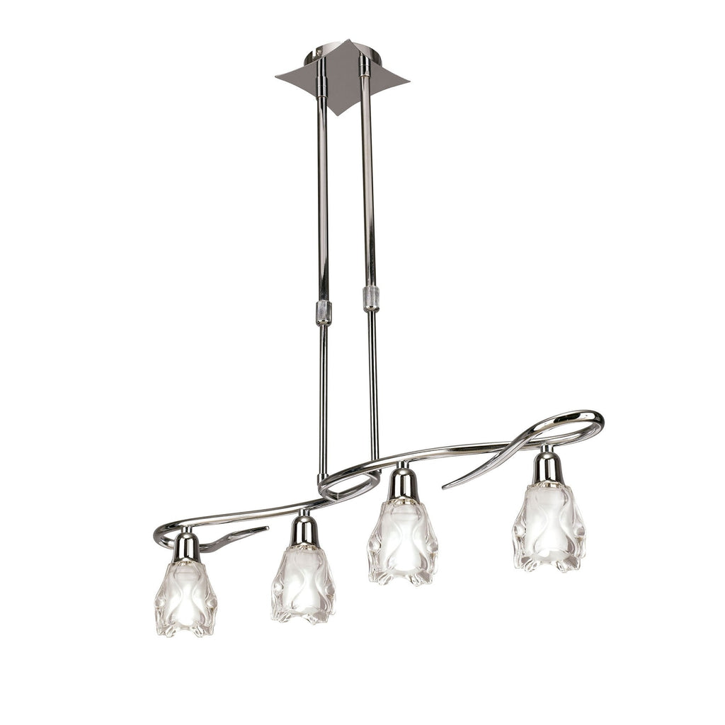 M8624/1 Amel Telescopic 4 Light Polished Chrome