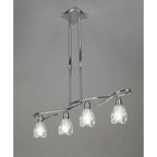 M8624/1 Amel Telescopic 4 Light Polished Chrome