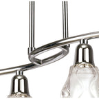 M8624/1 Amel Telescopic 4 Light Polished Chrome