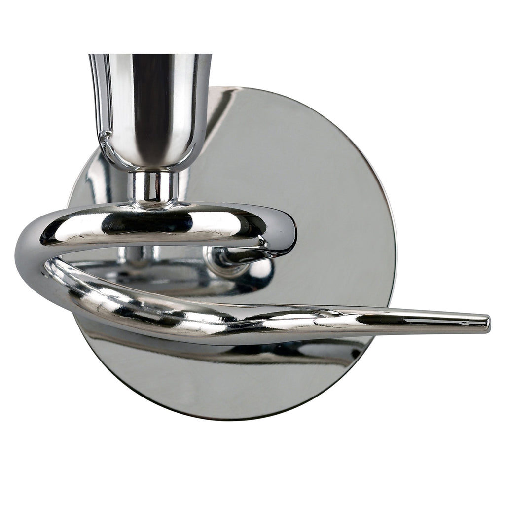 M8580/S/1 Amel Wall Lamp Switched 1 Light Polished Chrome