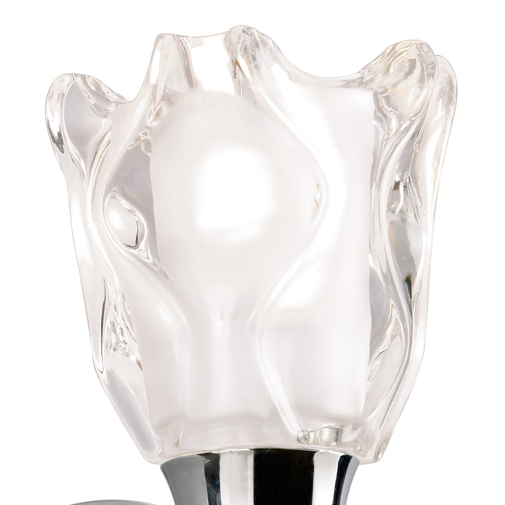 M8580/S/1 Amel Wall Lamp Switched 1 Light Polished Chrome