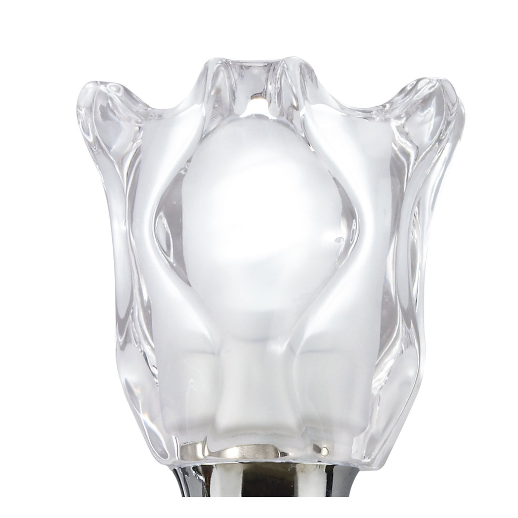 M8580/S/1 Amel Wall Lamp Switched 1 Light Polished Chrome