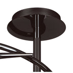M8623BC/1 Amel Ceiling 3 Light Black Chrome