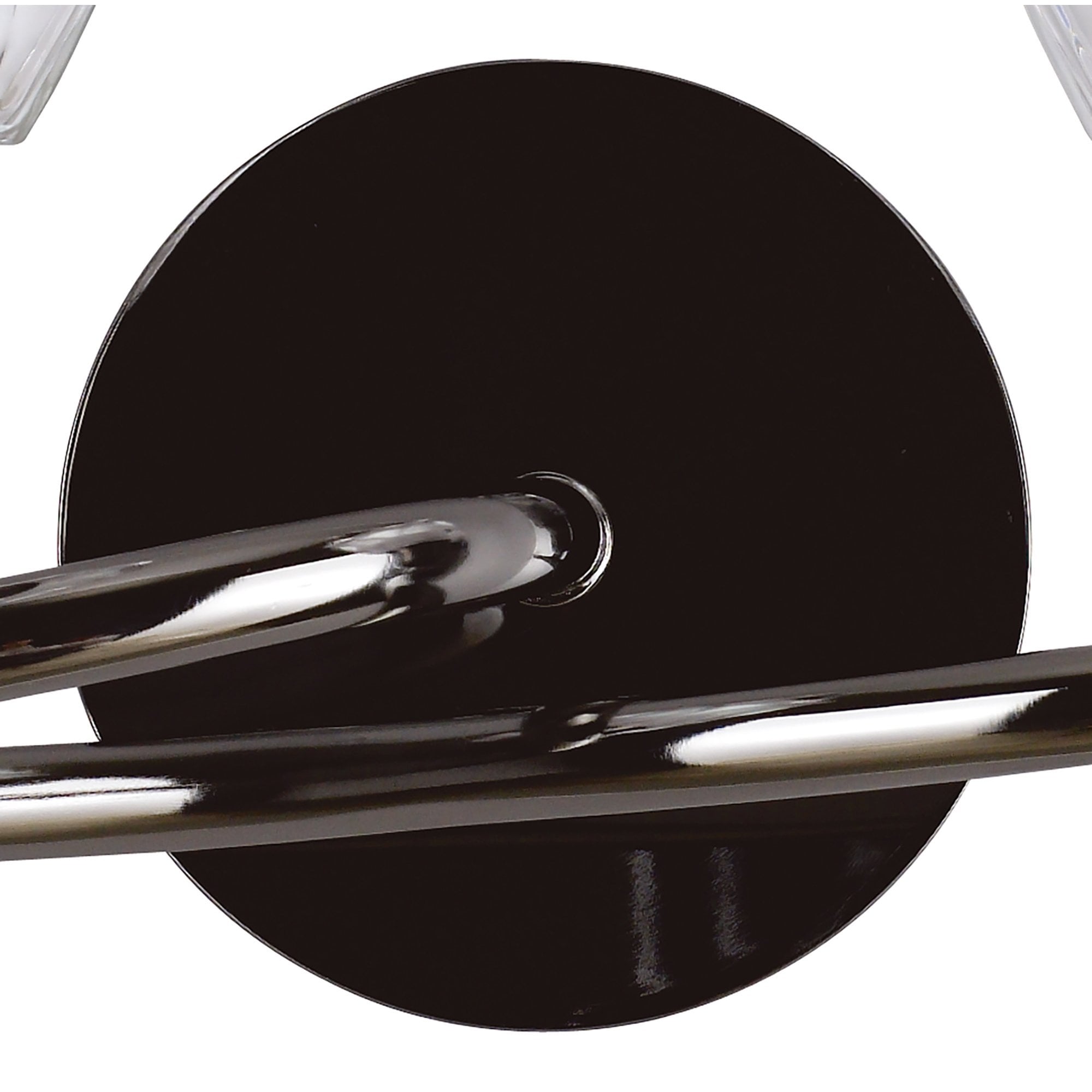 M8581BC/S/1 Amel Wall Lamp Switched 2 Light Black Chrome