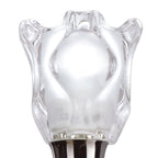M8581BC/S/1 Amel Wall Lamp Switched 2 Light Black Chrome