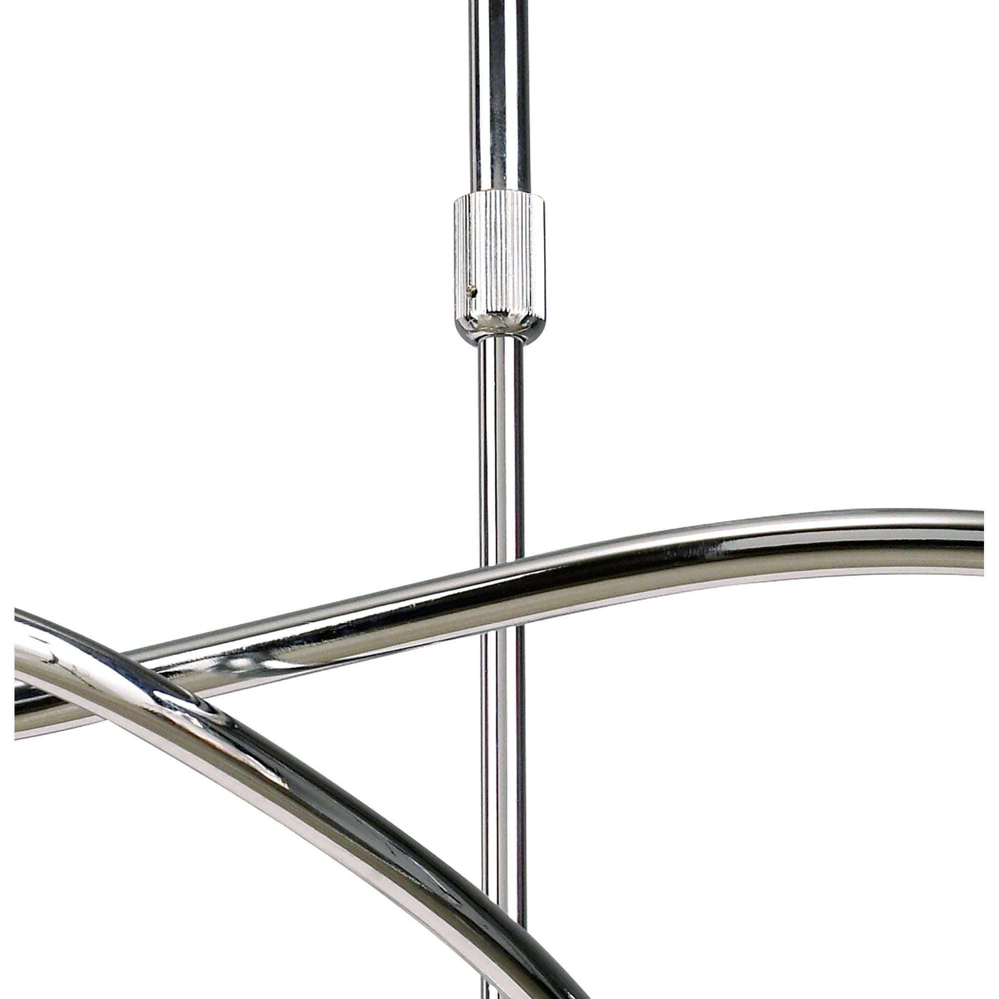 M8621/1 Amel Telescopic Convertible To Semi Flush 6 Light Polished Chrome