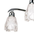 M8621/1 Amel Telescopic Convertible To Semi Flush 6 Light Polished Chrome
