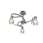 M0623 Amel Ceiling E14 3 Light Polished Chrome