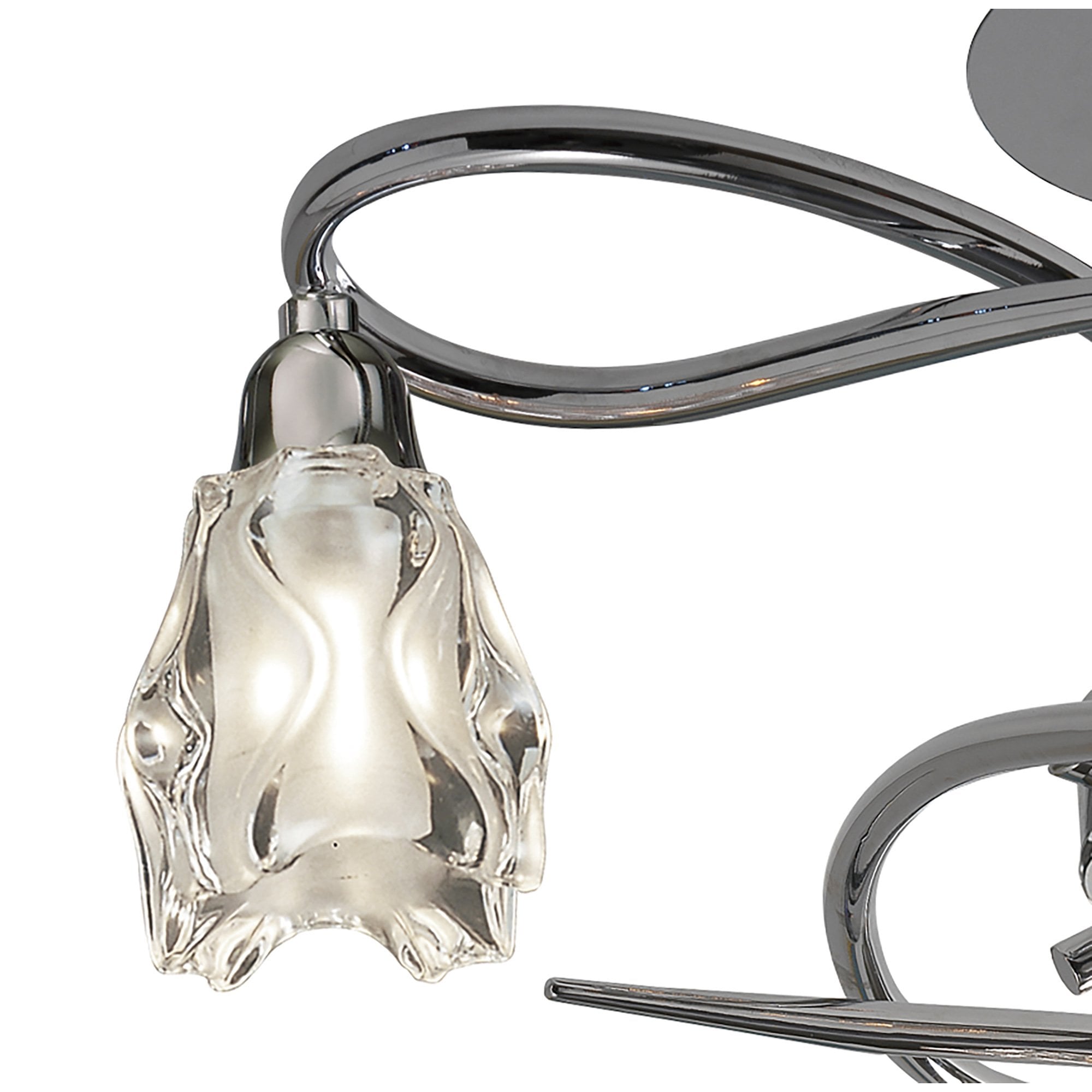 M0623 Amel Ceiling E14 3 Light Polished Chrome