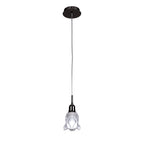M8626BC/1 Amel Pendant 1 Light Black Chrome