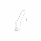 M8153 Andes Outdoor Wall Light 6W LED Anthracite
