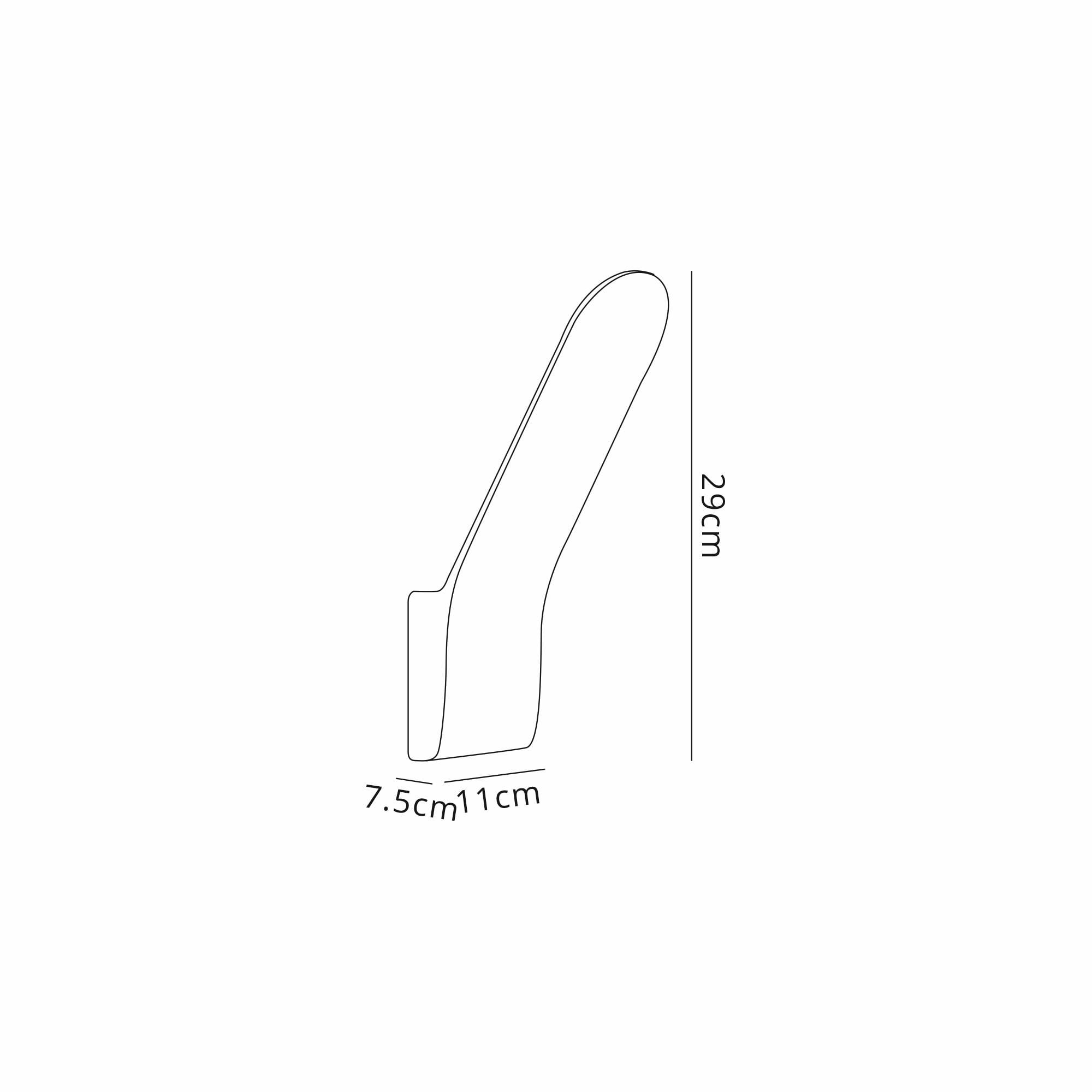 M8153 Andes Outdoor Wall Light 6W LED Anthracite
