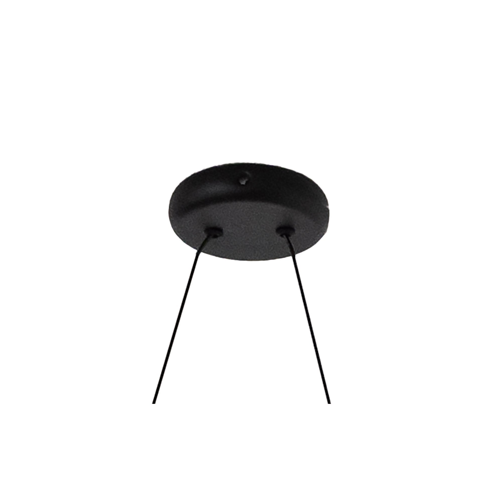 M7311 Antaras 3 Light Linear Pendant 24W LED Black