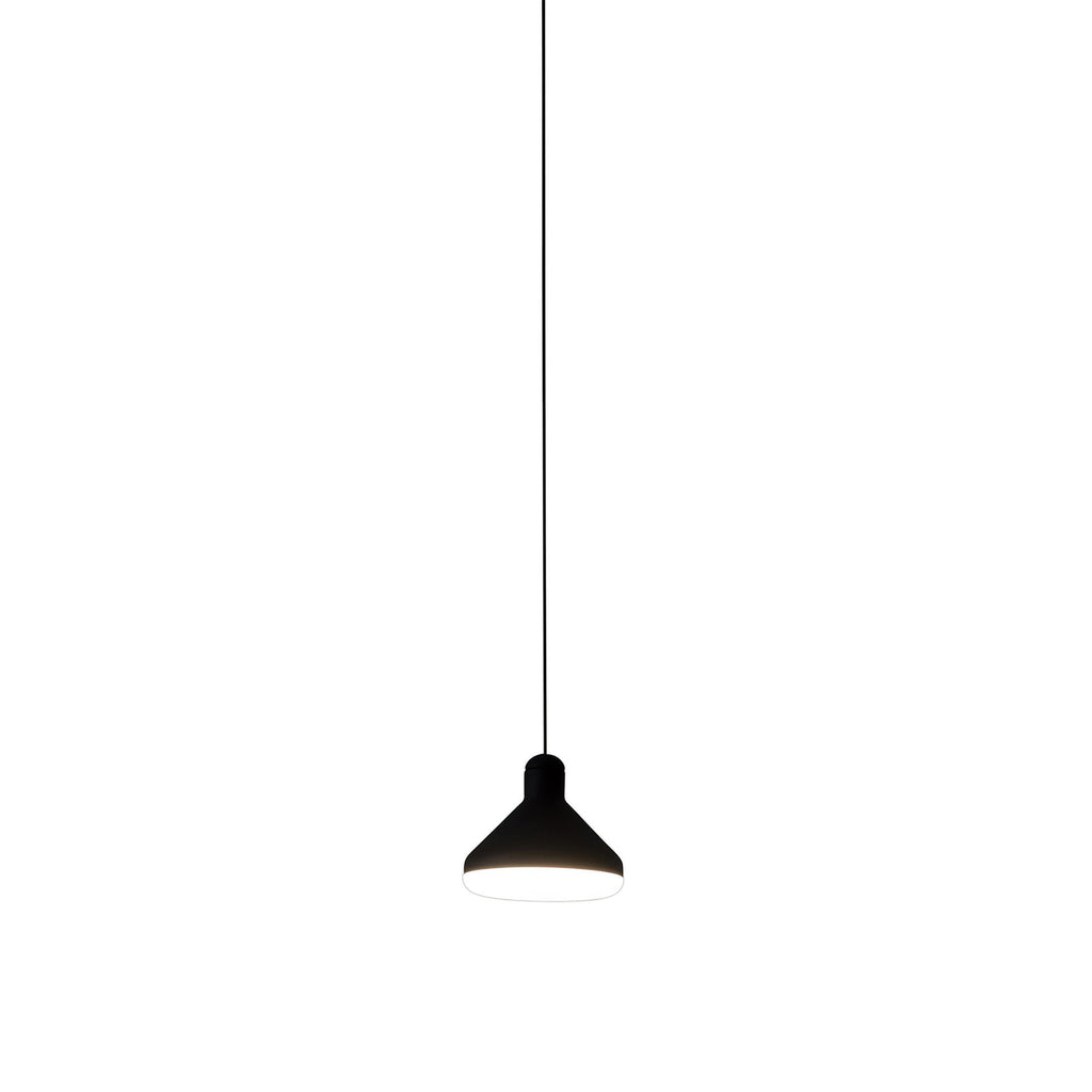 M7310 Antaras 1 Light Pendant 8W LED Black