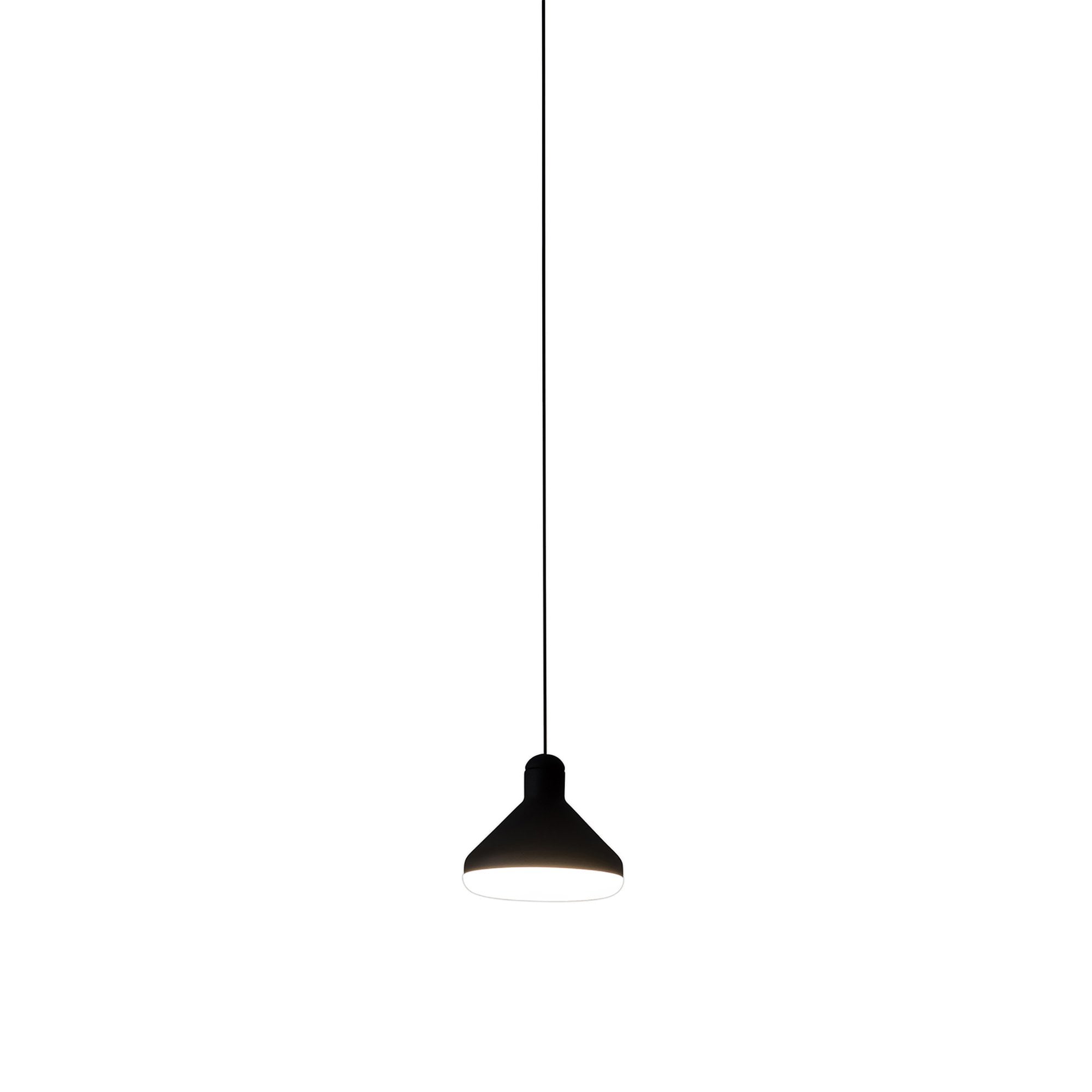 M7310 Antaras 1 Light Pendant 8W LED Black