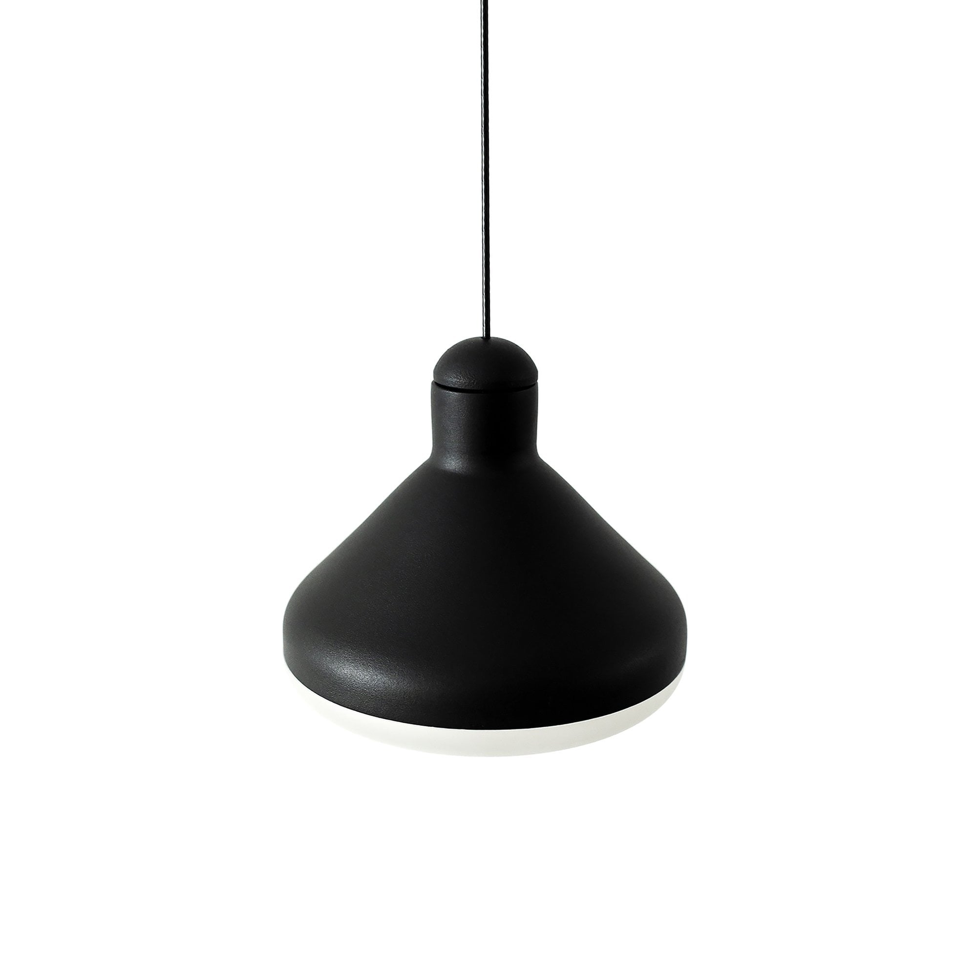 M7310 Antaras 1 Light Pendant 8W LED Black