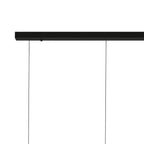M7312 Antaras 3 Light Linear Bar Pendant 24W LED Black