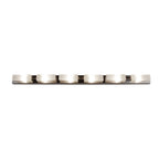 M37008 Arco Linear Ceiling 6 Light G9 Satin Nickel