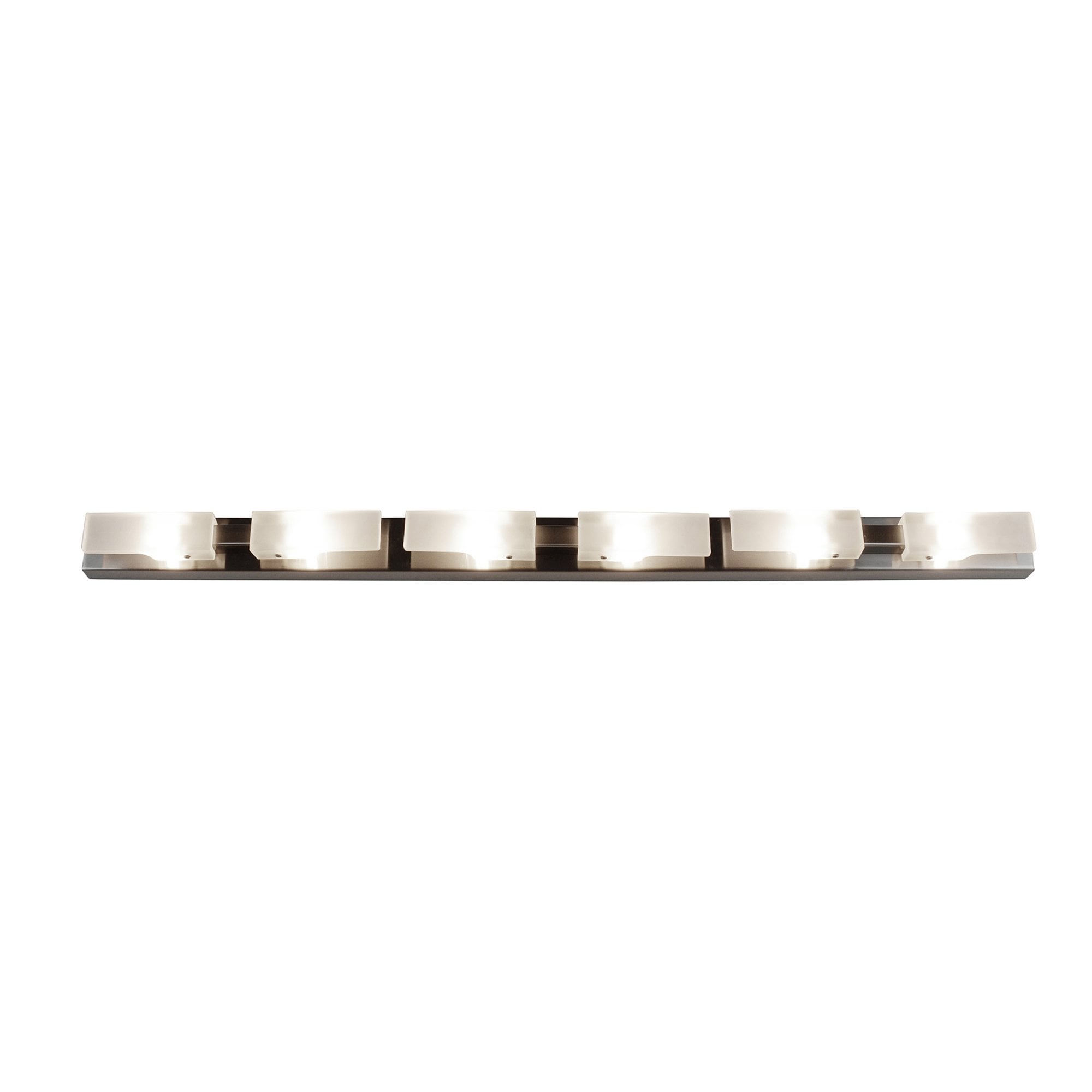 M37008 Arco Linear Ceiling 6 Light G9 Satin Nickel