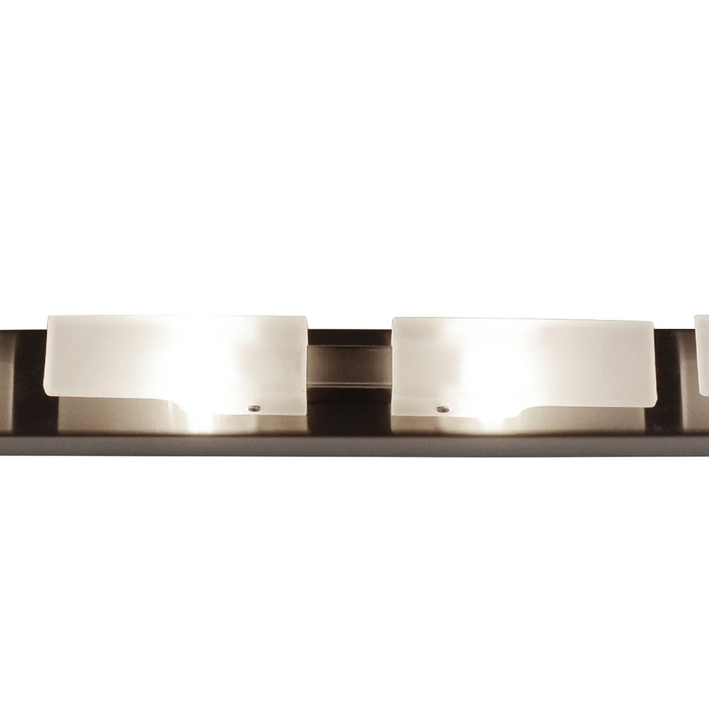 M37008 Arco Linear Ceiling 6 Light G9 Satin Nickel