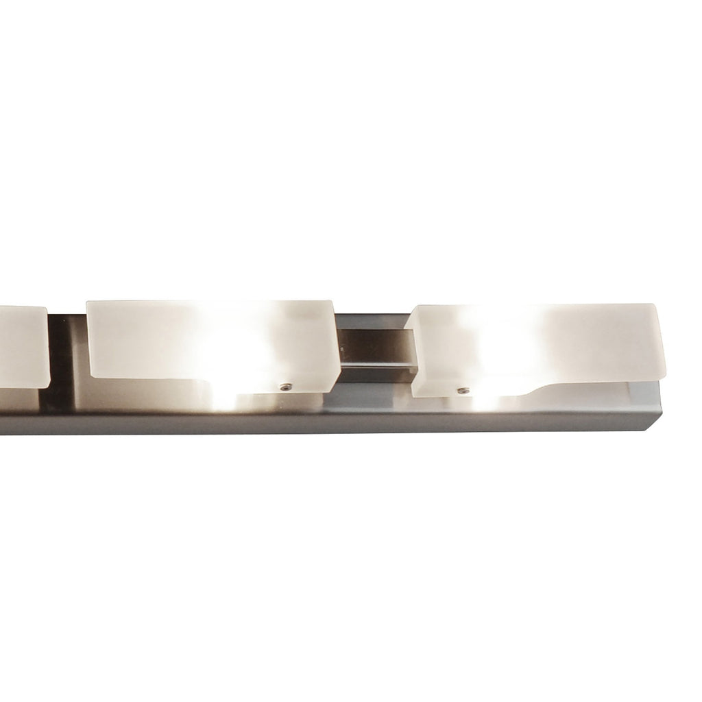 M37008 Arco Linear Ceiling 6 Light G9 Satin Nickel