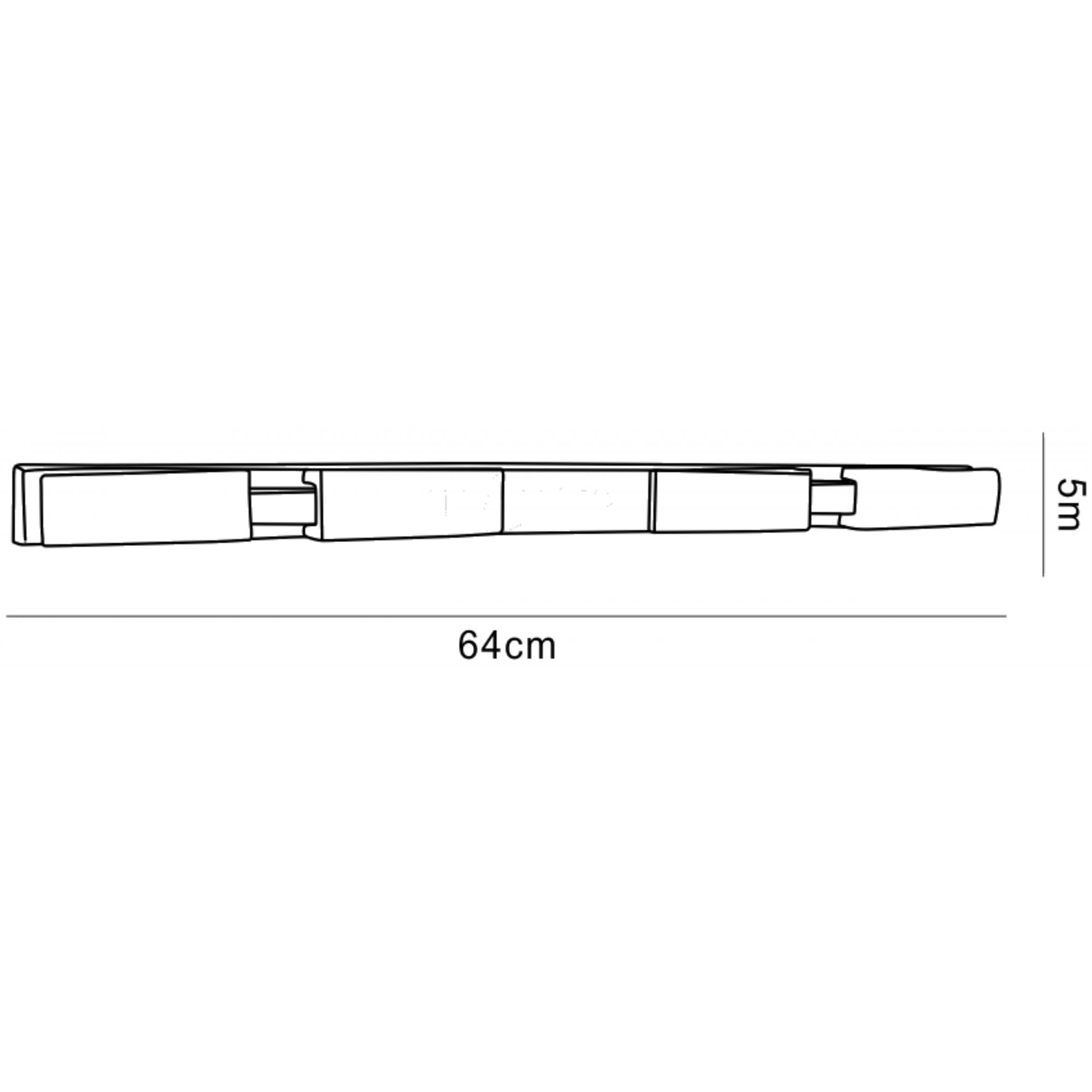 M37009 Arco Linear Ceiling 4 Light G9 Satin Nickel