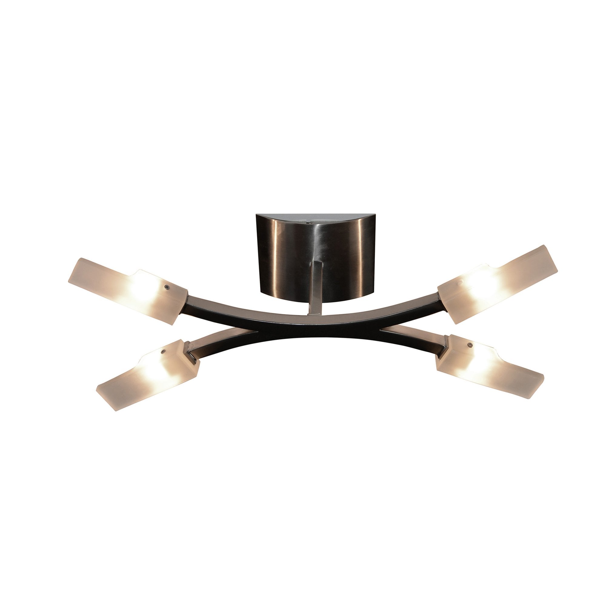 M37004 Arco Ceiling 4 Light G9 Satin Nickel