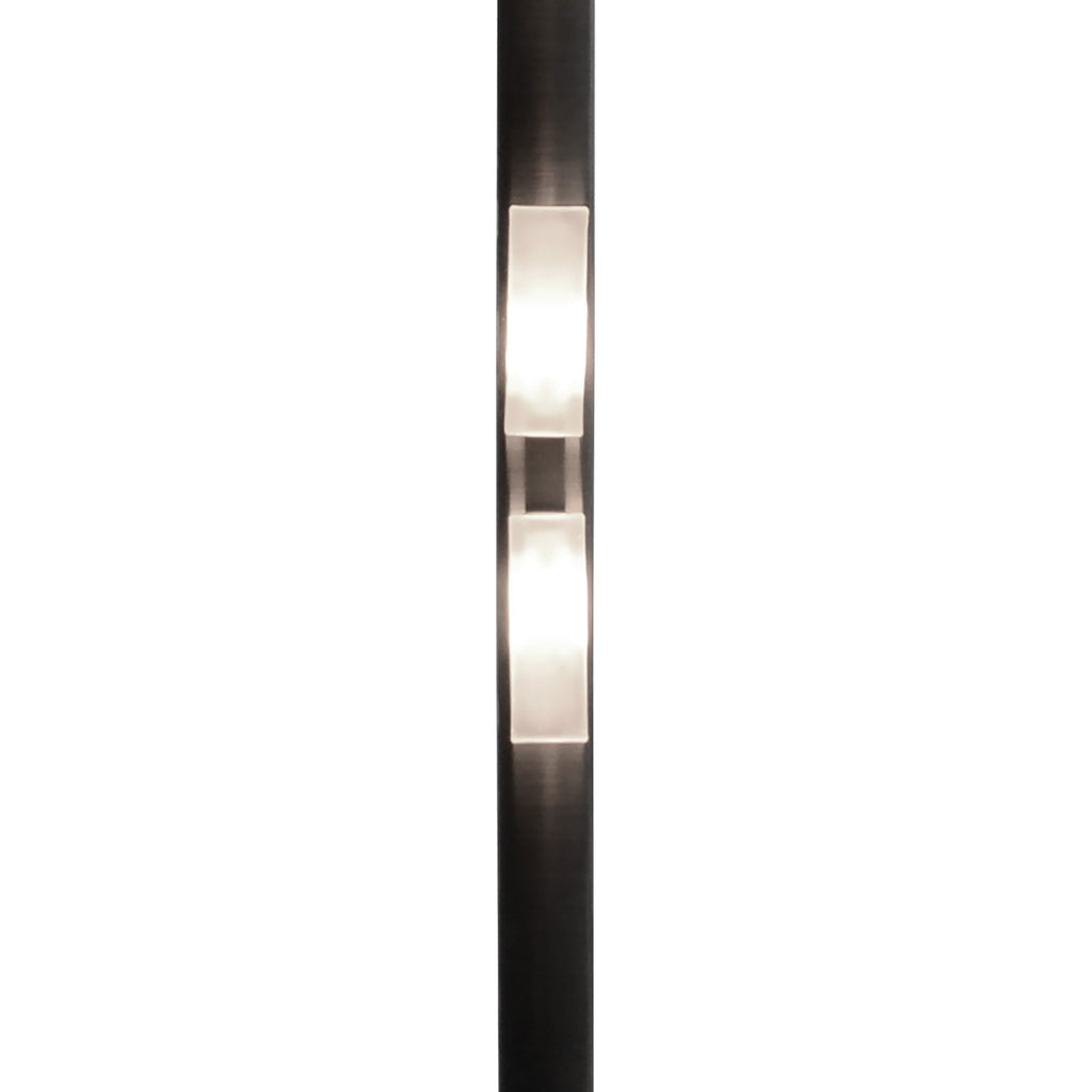 M37011 Arco 4 Light G9 Floor Lamp Satin Nickel
