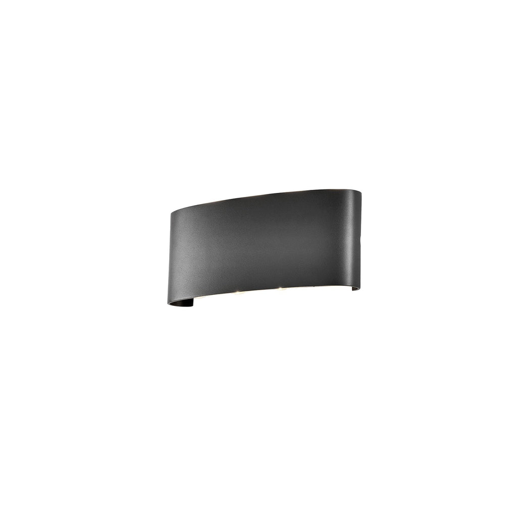 M7813 Arcs Outdoor Wall Lamp 8W LED Anthracite