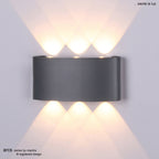 M7813 Arcs Outdoor Wall Lamp 8W LED Anthracite