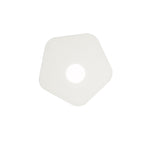 M6644 Area Ceiling 1 Light Sand White