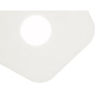 M6644 Area Ceiling 1 Light Sand White