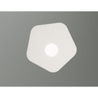 M6644 Area Ceiling 1 Light Sand White