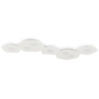 M6640 Area Linear Ceiling 7 Light Sand White