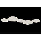 M6640 Area Linear Ceiling 7 Light Sand White