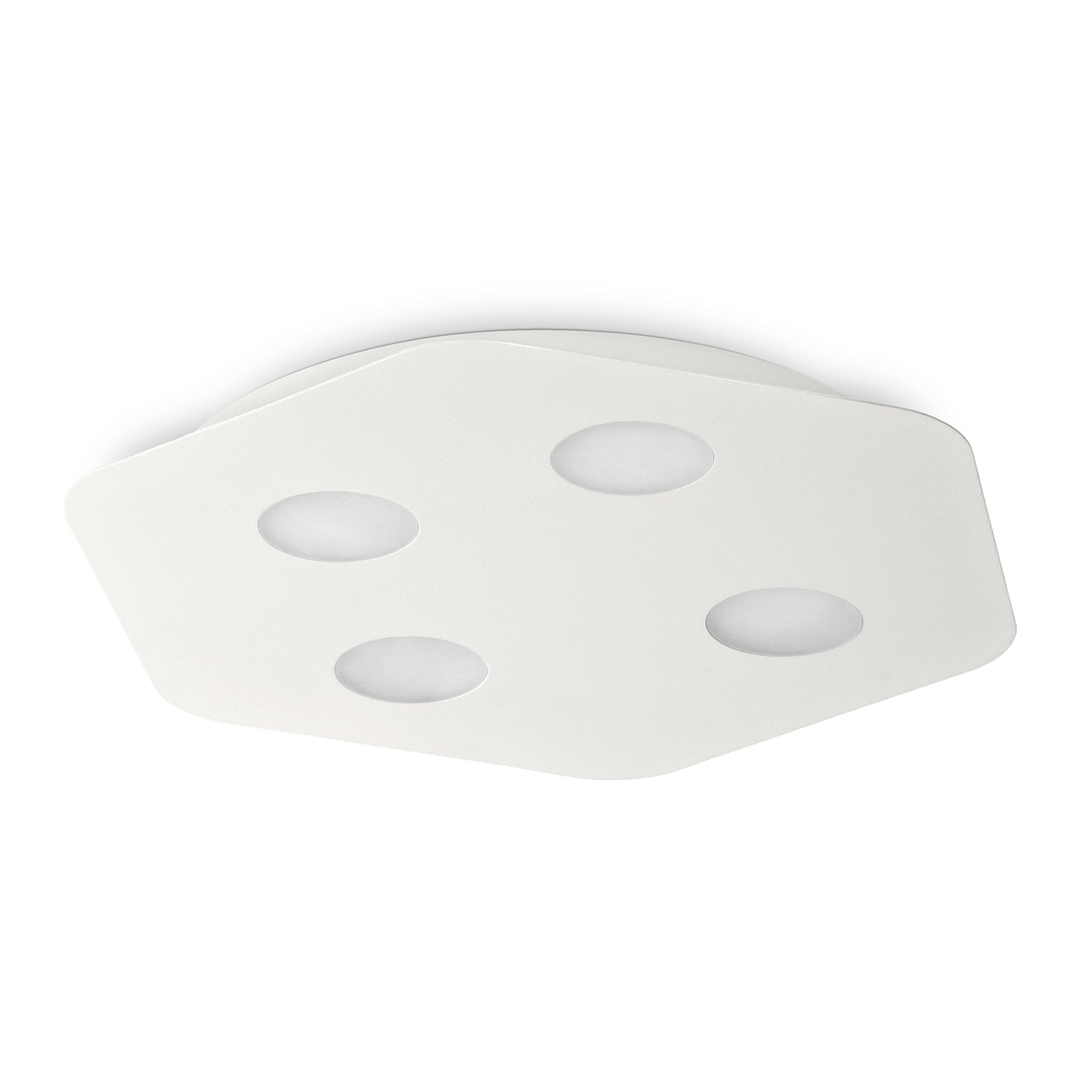 M6642 Area Ceiling 4 Light Sand White