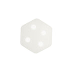 M6642 Area Ceiling 4 Light Sand White