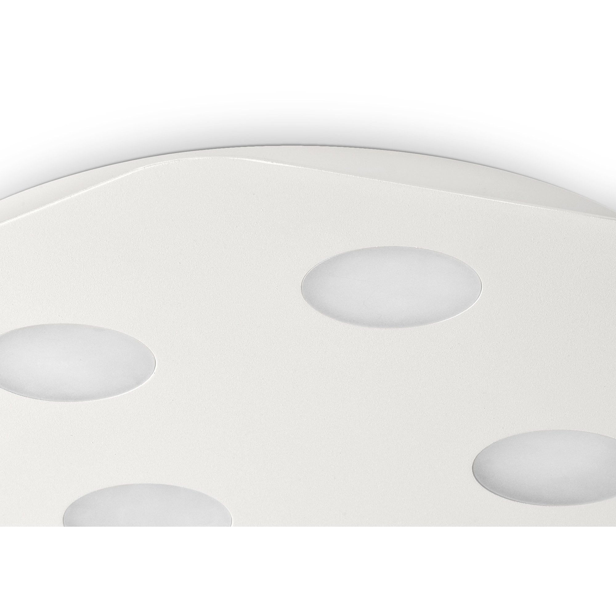 M6642 Area Ceiling 4 Light Sand White