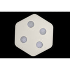 M6642 Area Ceiling 4 Light Sand White