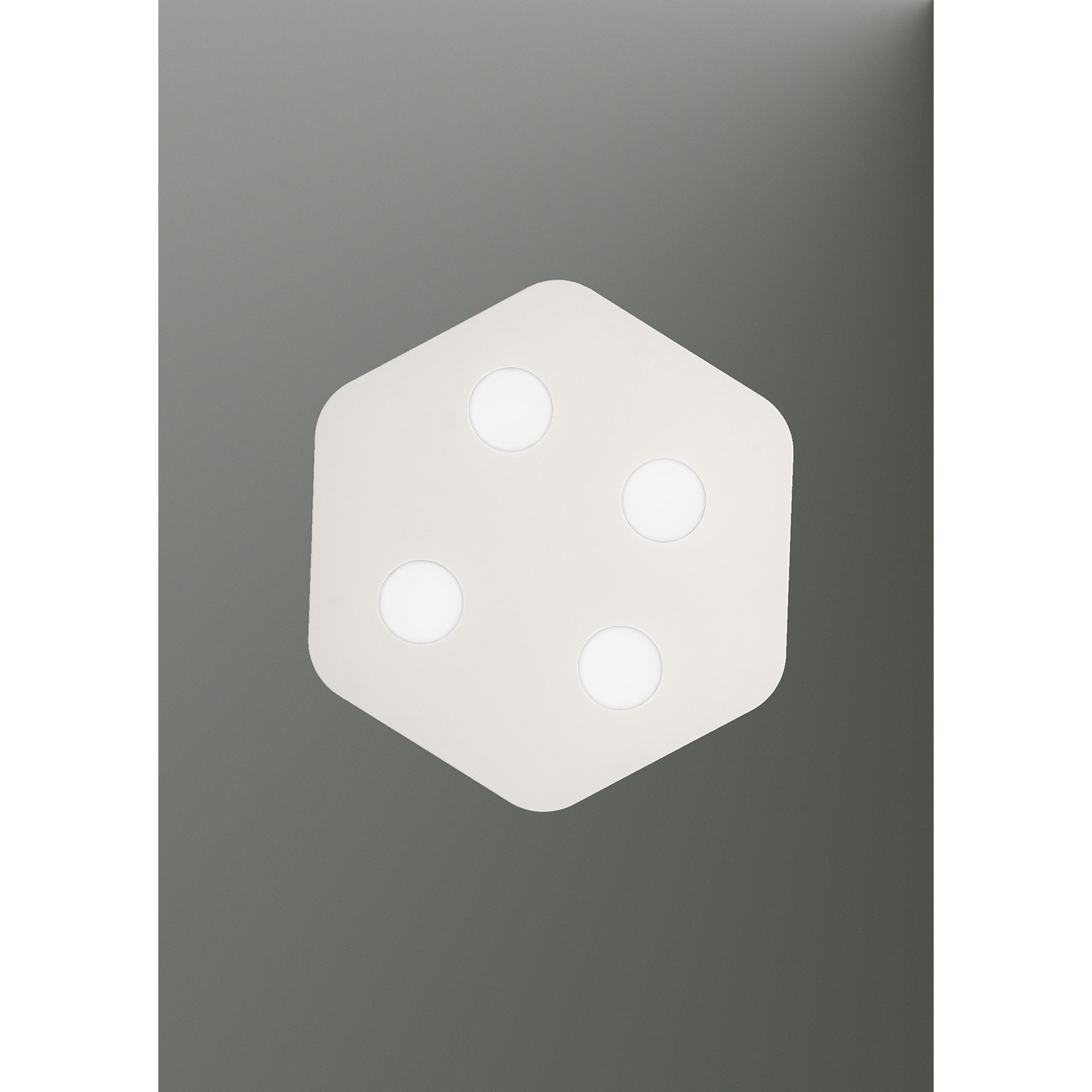 M6642 Area Ceiling 4 Light Sand White