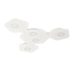 M6641 Area Ceiling 5 Light Sand White