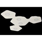 M6641 Area Ceiling 5 Light Sand White
