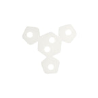 M6641 Area Ceiling 5 Light Sand White